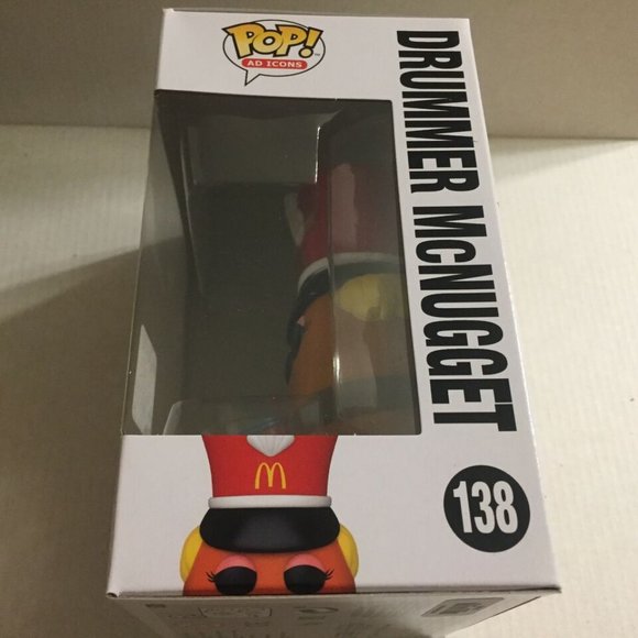 NEW 2021 Funkon McDonalds Ad Icons Drummer McNugget Exclusive Funko Figure #138 - Picture 4 of 8